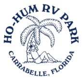 Ho-Hum RV Park Logo - Blue